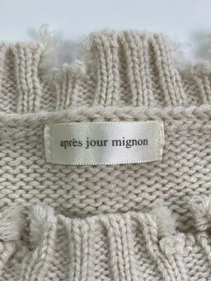 apres jour mignon/アプレジュールミニョン/ニット/セーター/トップス/ベージュ/F