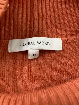 GLOBAL WORK/グローバルワーク/ニット/セーター/トップス/オレンジ/M