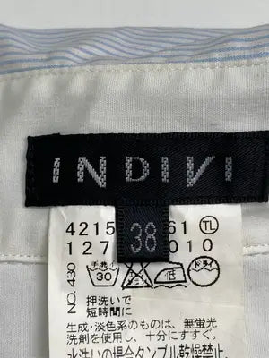 INDIVI/インディヴィ/シャツ/ブラウス/トップス/ホワイト/38