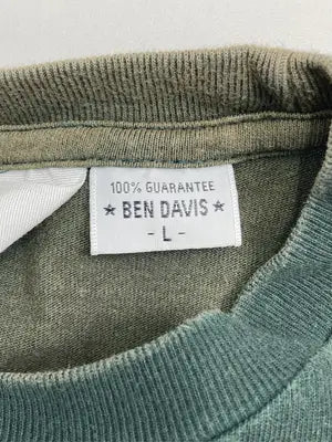 BEN DAVIS/ベンデイビス/Tシャツ/カットソー/トップス/グリーン/L