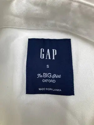 GAP/ギャップ/シャツ/ブラウス/トップス/ホワイト/S