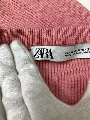 ZARA/ザラ/ワンピース/ワンピース/ドレス/ピンク/M