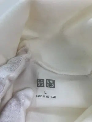 UNIQLO/ユニクロ/Tシャツ/カットソー/トップス/アイボリー/L