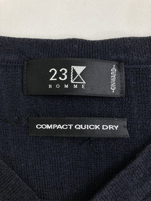 23区/ニジュウサンク/ノースリーブ/トップス/ネイビー/50