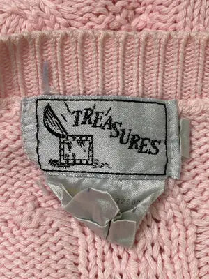 TREASURES/ニット/セーター/トップス/ピンク/M/M