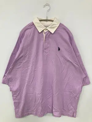 U.S. POLO ASSN./ユーエスポロアッスン/Tシャツ/カットソー/トップス/パープル/L