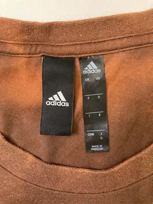 adidas/アディダス/Tシャツ/カットソー/トップス/ブラウン/0