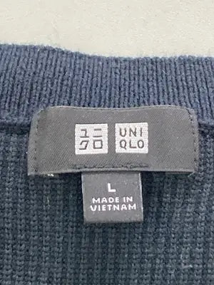UNIQLO/ユニクロ/ベスト/トップス/ブラック/L