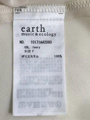 earth music&ecology/アースミュージックアンドエコロジー/シャツ/ブラウス/トップス/アイボリー/F