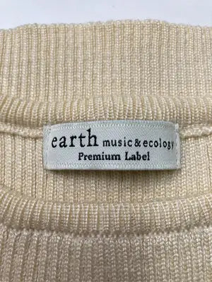 earth music&ecology/アースミュージックアンドエコロジー/ニット/セーター/トップス/アイボリー/F