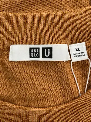 UNIQLO U/ユニクロユー/ニット/セーター/トップス/ブラウン/XL