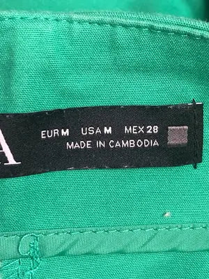 ZARA/ザラ/その他パンツ/パンツ/グリーン/USA M