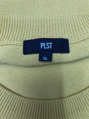 PLST/プラステ/ニット/セーター/トップス/イエロー/XL