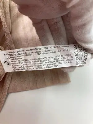 ZARA/ザラ/Tシャツ/カットソー/トップス/ベージュ/M