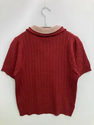 MAJESTIC LEGON/マジェスティックレゴン/ポロシャツ/トップス/レッド/M