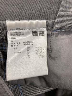 UNIQLO/ユニクロ/スラックス/パンツ/グレー/M