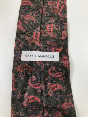 GIORGIO MANDELLI/ネクタイ/ファッション雑貨/ブラック