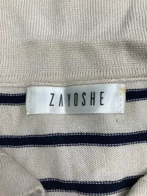 ZAYOSHE/ニット/セーター/トップス/ベージュ/160/84A