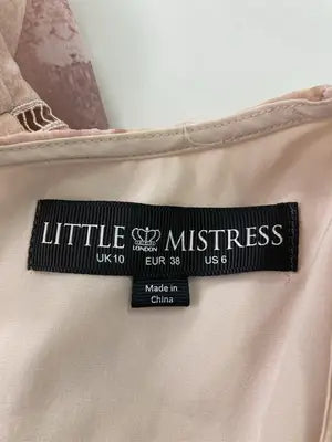LITTLE MISTRESS/ワンピース/ワンピース/ドレス/ピンク/UK 10 EUR 38 US 6