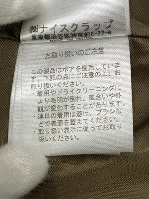 continuer de NICE CLAUP/コンティニューデナイスクラップ/チェスターコート/ジャケット/アウター/ブラウン/F