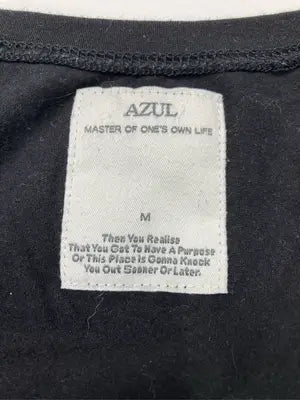 AZUL/アズール/Tシャツ/カットソー/トップス/ブラック/M