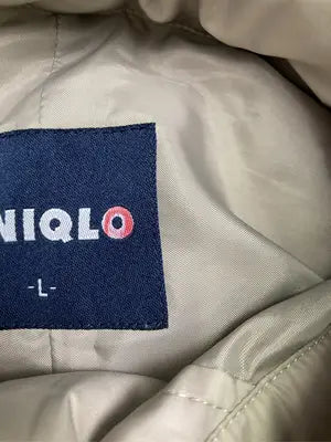 UNIQLO/ユニクロ/ナイロンジャケット/ジャケット/アウター/ベージュ/L
