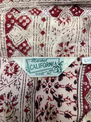 CALIFORNIA/カリフォルニア/シャツ/ブラウス/トップス/ブラウン/LARGE