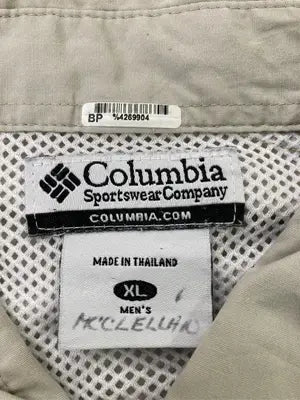 Columbia/コロンビア/シャツ/ブラウス/トップス/ベージュ/XL
