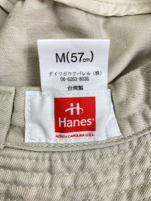 Hanes/ヘインズ/バケットハット/帽子/ベージュ/M(57)