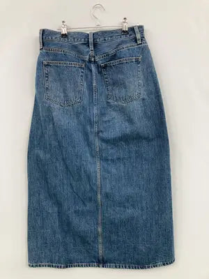 UNIQLO/ユニクロ/デニムスカート/スカート/ブルー/ウエスト64cm ヒップ91cm