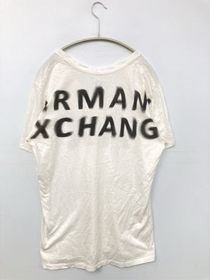 ARMANI EXCHANGE/アルマーニエクスチェンジ/Tシャツ/カットソー/トップス/ホワイト/XS
