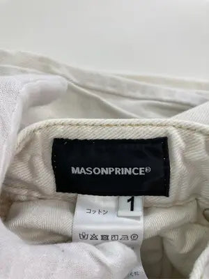 MASONPRINCE/デニムパンツ/パンツ/アイボリー/1