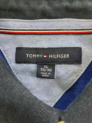 TOMMY HILFIGER/トミーヒルフィガー/ポロシャツ/トップス/ブルー/XL
