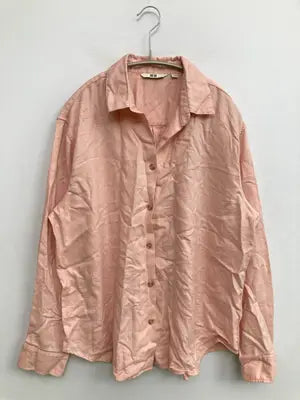 UNIQLO/ユニクロ/シャツ/ブラウス/トップス/ピンク/L