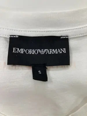 EMPORIO ARMANI/エンポリオアルマーニ/Tシャツ/カットソー/トップス/ホワイト/S
