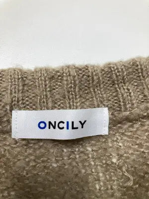 ONCILY/オンシェリー/ニット/セーター/トップス/ブラウン/M