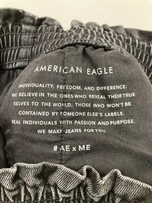 AMERICAN EAGLE/アメリカンイーグル/デニムパンツ/パンツ/ブラック/2