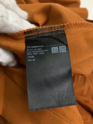 UNIQLO/ユニクロ/ステンカラーコート/ジャケット/アウター/オレンジ/M