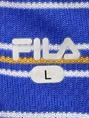 FILA/フィラ/ポロシャツ/トップス/ブルー/L