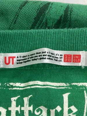 UNIQLO/ユニクロ/Tシャツ/カットソー/トップス/グリーン/M