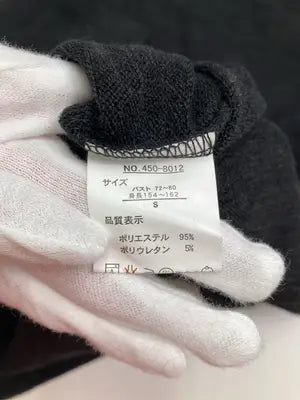 Tシャツ/カットソー/トップス/ブラック/S