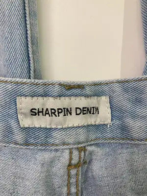 ＆ DENIM/アンドデニム/デニムパンツ/パンツ/スカイブルー/L