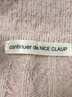 continuer de NICE CLAUP/コンティニューデナイスクラップ/ニット/セーター/トップス/ピンク/F