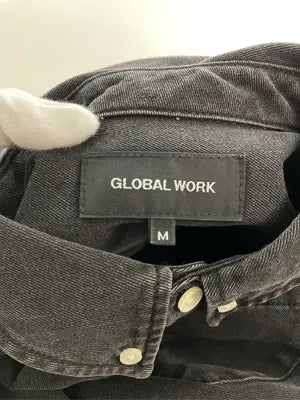 GLOBAL WORK/グローバルワーク/シャツ/ブラウス/トップス/ブラック/M