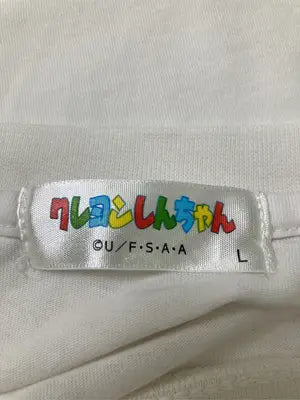 クレヨンしんちゃん/Tシャツ/カットソー/トップス/ホワイト/L