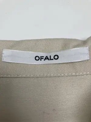OFALO/シャツ/ブラウス/トップス/ベージュ/M