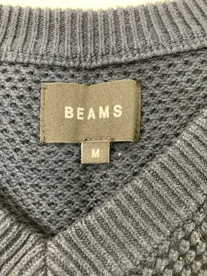 BEAMS/ビームス/ベスト/トップス/ネイビー/M