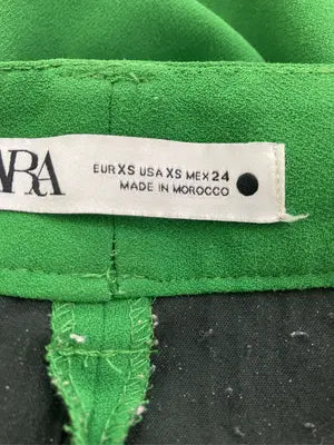 ZARA/ザラ/スラックス/パンツ/グリーン/EUR XS