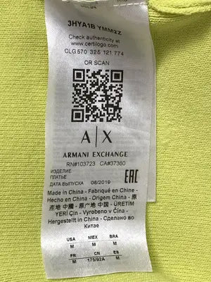 ARMANI EXCHANGE/アルマーニエクスチェンジ/ワンピース/ワンピース/ドレス/ライトグリーン/M