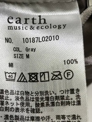 earth music&ecology/アースミュージックアンドエコロジー/ショート/ミニスカート/スカート/グレー/M